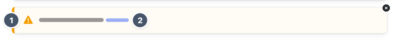Gelbe Meldung nach dem Abbruch eines Backups