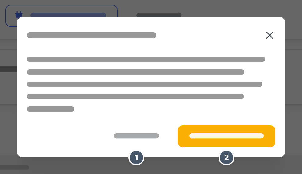 Rückfrage vor dem Übernehmen eines Ordners innerhalb der Website