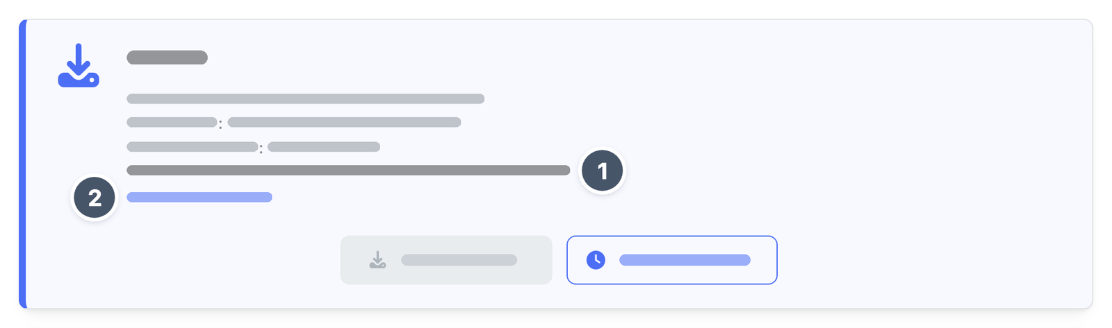 Kachel Backup, während ein Backup geprüft wird