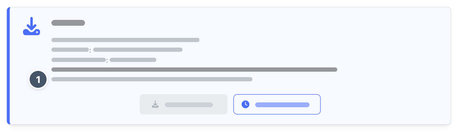 Tile Backup after the click on Abort backup